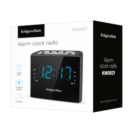 Radio budilica 230VAC Kruger&Matz KM0821