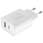 Pretvarač 230VAC / 1xUSB + 1xUSB-C 3A 20W PDQC 3.0