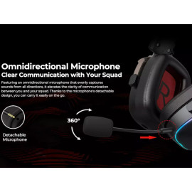Slušalice bežične bluetooth igraće Gamenote H2039