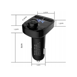 Transmiter FM i bluetooth; handsfree; punjač