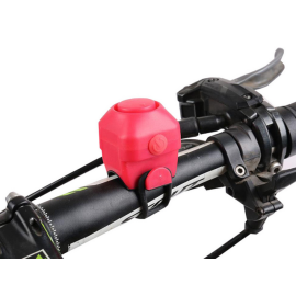 Sirena za bicikl 130dB, 2xCR2032, crvena