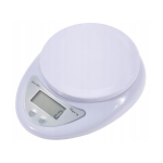 Kuhinjska vaga 0-5kg, min. 1g, WH-B05