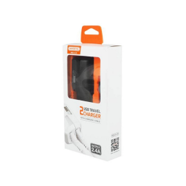 Pretvarač 230VAC / 2xUSB 2,4A + kabel micro-B