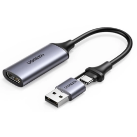 Video capture card USB-C/A na HDMI URGREEN 40189