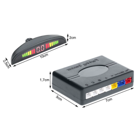 Parking senzor za auto 12V 0,3-2,5m; set 4 senzora