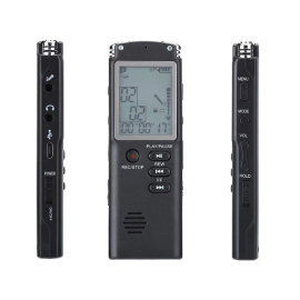 Diktafon i MP3 player, 8Gb memorije, ACCU