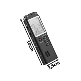 Diktafon i MP3 player, 8Gb memorije, ACCU