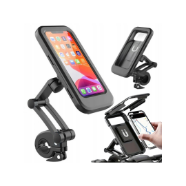 Držač mobitela univerzalni za bicikl; magnet, 360°