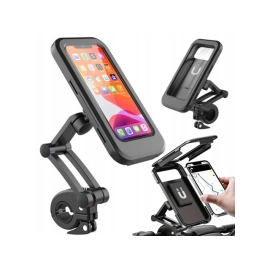 Držač mobitela univerzalni za bicikl; magnet, 360°