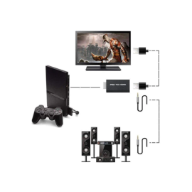 Pretvarač PS2 muški na HDMI ženski + audio
