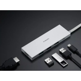 Hub 5-u-1 USB C, HDMI, x3 USB A kabel i adap.
