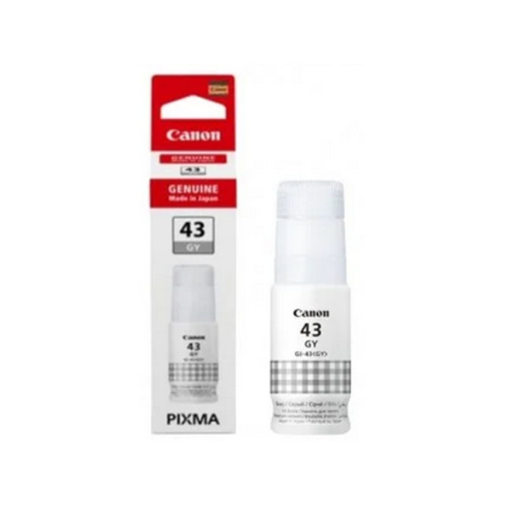 Tinta Canon GI-43GY siva original