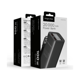 Baterija Powerbank 20.000mAh QC3.0 PD 100W K&M