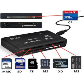 Čitač kartica; memorijskih; USB 2.0 7u1