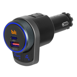Transmiter FM i bluetooth s PD24W punjačem Peiying
