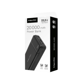 Baterija Powerbank 20.000mAh QC3.0 PD 22,5W K&M
