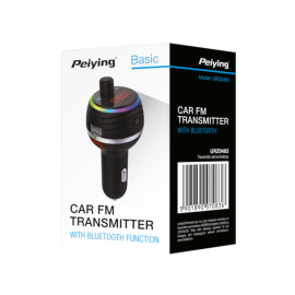 Transmiter FM i bluetooth sa punjačem; Peiying