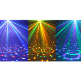 Zvučnik bluetooth disco kugla 6W + daljinski 