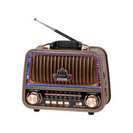 Radio prijenosni retro ACCU Kruger&Matz KM0833