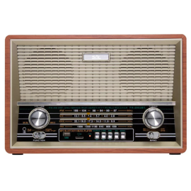 Retro radio + BT prijenosni zvučnik 4u1 RRT 4B