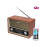 Retro radio + BT prijenosni zvučnik 4u1 RRT 4B