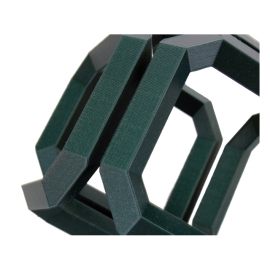 Nit za 3D 1,75mm 1kg PLA metalik zelena PM