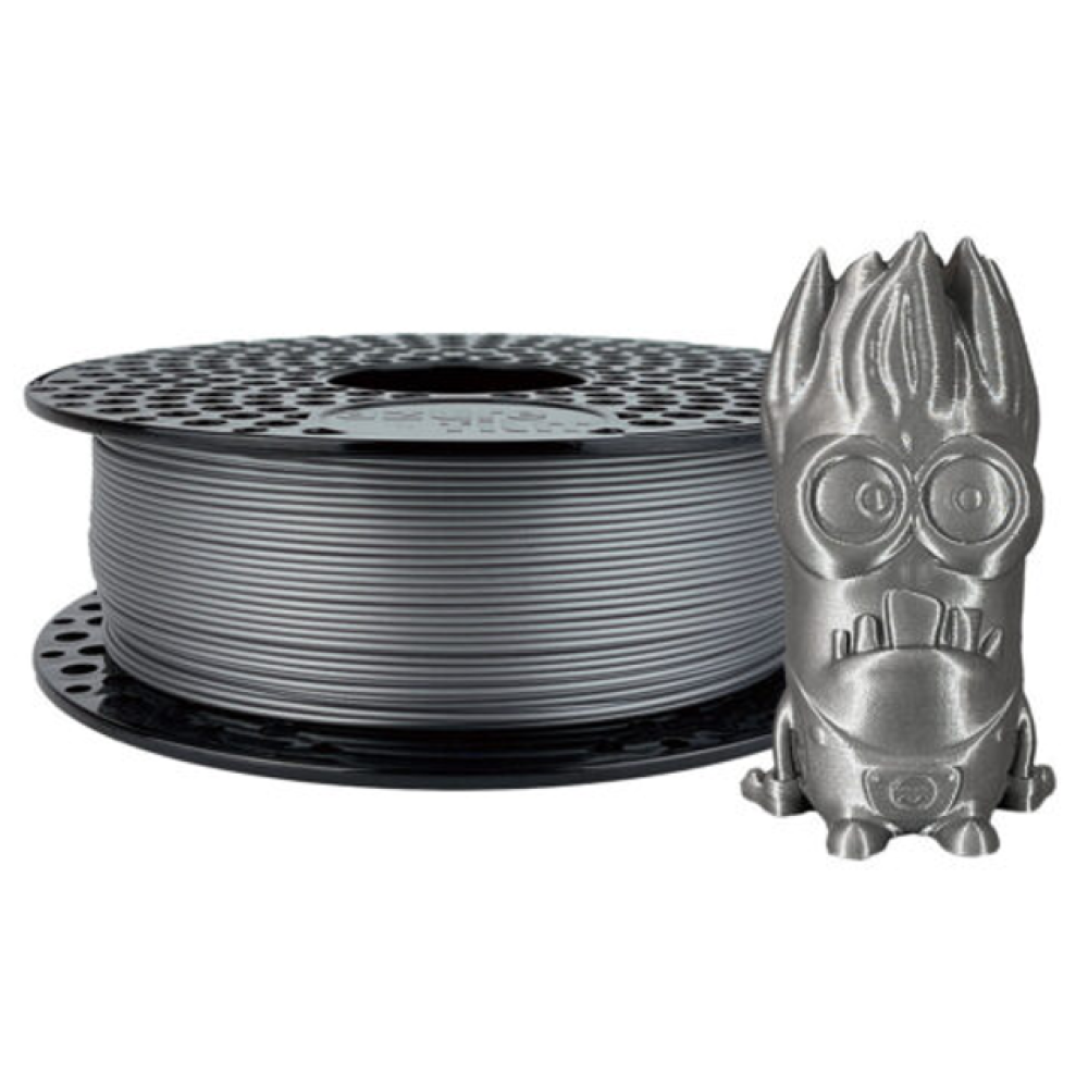 Filament 1,75mm 1kg PLA srebrna Azurefilm