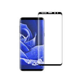 Kaljeno staklo Samsung Galaxy S9 Plus crni rub