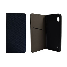 Torbica preklopna Samsung Galaxy A10 magnet crna