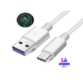 Kabel USB 2.0 A muški / USB-C 5A; 1m; orig. Huawei