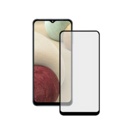 Kaljeno staklo Samsung Galaxy A12 crni rub
