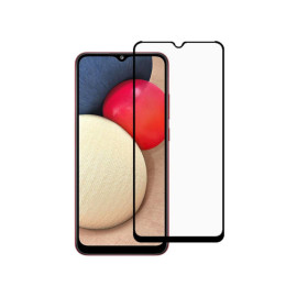 Kaljeno staklo Samsung Galaxy A02S / A03S crni rub