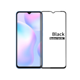 Kaljeno staklo Xiaomi Redmi 9A / 9AT / 9C crni rub