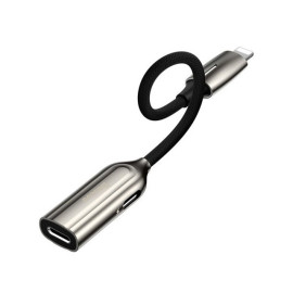 Adapter iPhone Lightning na 2xLightning žen Baseus