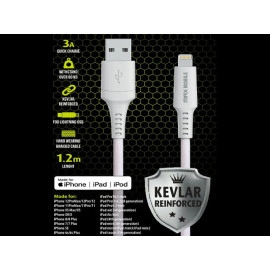 Kabel USB za Iphone 5/6/7 MFi Apple 3A 1,2m Kevlar