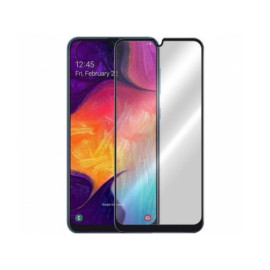 Kaljeno staklo Samsung Galaxy A41 Privacy crni rub