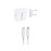 Pretvarač 230VAC / 1xUSB-C 3A 20W PDQC MFI Apple