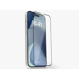 Kaljeno staklo iPhone 15 PRO 3D crni rub