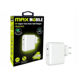 Pretvarač 230VAC / 1xUSB-C 3A GaN PD 65W SuperFast