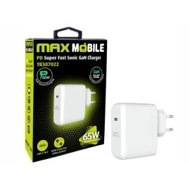 Pretvarač 230VAC / 1xUSB-C 3A GaN PD 65W SuperFast
