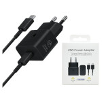 Pretvarač 230VAC / 1xUSB 3A 25W Samsung crni