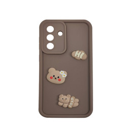 Navlaka TPU Samsung Galaxy A36 Candy toys smeđa
