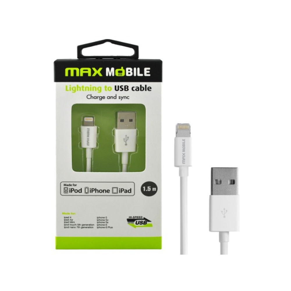 Kabel USB za Iphone 5/6/7 MFi Apple 1,5m; bijeli Kabel USB za Iphone 5/6/7 MFi Apple 1,5m; bijeli