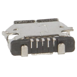 Konektor USB micro-B; print SMD ženski 5p