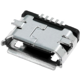 Konektor USB micro-B; print SMD ženski 5p
