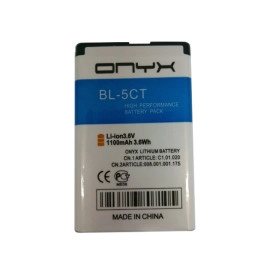 Baterija onyx Nokia 3720c/6730c/5220Xm/6303 BL-5CT