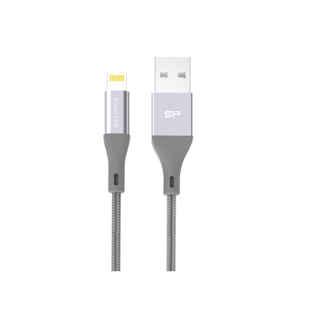 Kabel USB za Iphone 2,4A MFi Apple 1m; sivi Kabel USB za Iphone 2,4A MFi Apple 1m; sivi