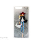 Navlaka TPU iPhone 6/6S; Glamour; djevojka