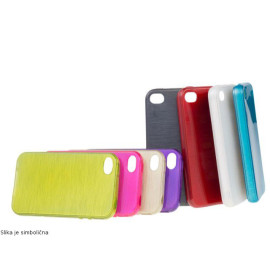 Navlaka TPU iPhone 4/4S; Jelly; crna