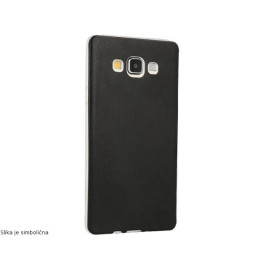 Navlaka TPU Huawei Ascend P8 LITE; Leather; crna